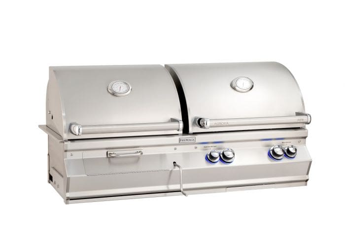 Fire Magic Aurora A830I Gas/Charcoal Combo Built-In Grill