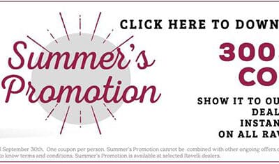 SAVE $300 OFF A RAVELLI PELLET STOVE OR INSERT