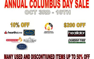 ANNUAL COLUMBUS DAY SALE IS HERE