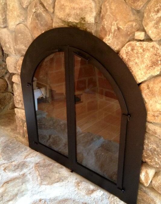 Gas Fireplace Glass Door Installations