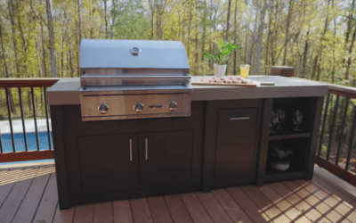Everyone is excited about our Outdoor Kitchens