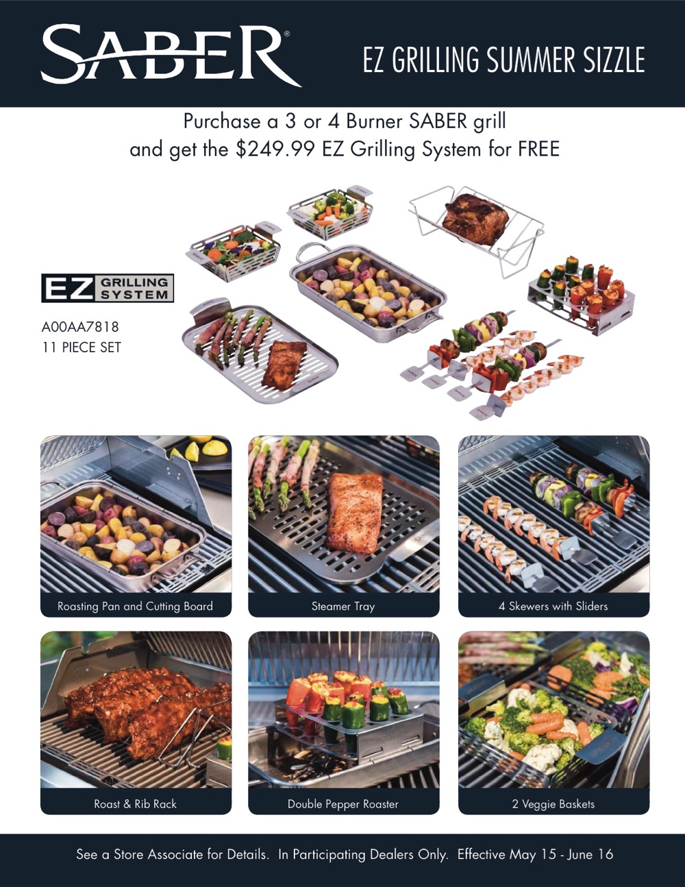 Woodstove Fireplace and Patio Shop - Saber Grill Promo