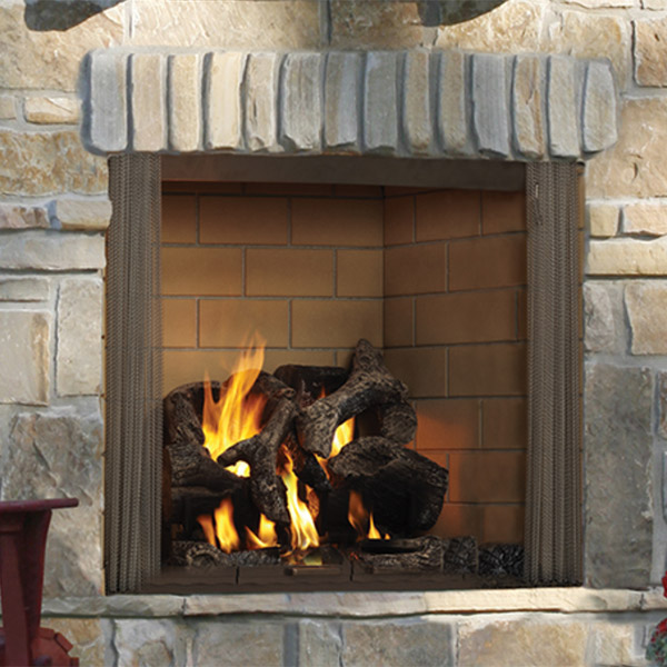 The Woodstove Fireplace & Patio Shop - Outdoor Lifestyles Castlewood Wood Fireplace