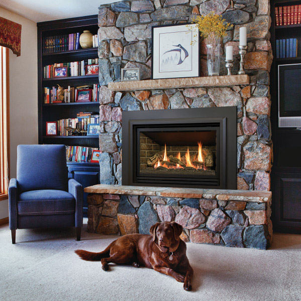 The Woodstove Fireplace & Patio Shop in Littleton, MA - Chaska 335S Kozy Gas Fireplace Insert