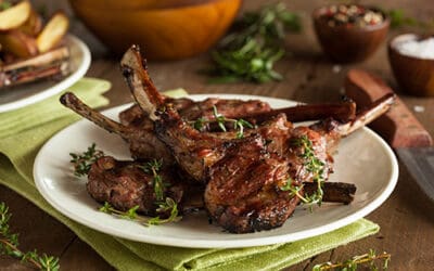 Grilled Lamb for Spring!