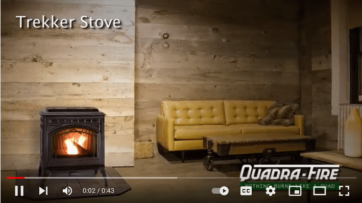 Powerful and Efficient Pellet Stove